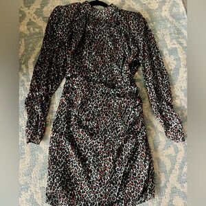 Stunning Scotch and Soda animal print dress, never worn! Size 38.